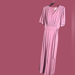 Gal Meets Glam Dusty Pink Jumpsuit